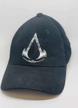Casquette Difuzed Licence Assassin’s Creed Valhalla brodé blanc sur noir – 100% coton, merk: Assassin's Creed, staat: Nieuw zonder prijskaartje, maat: Universele maat, € 8,00, € 9,10 inclusief Kopersbescherming