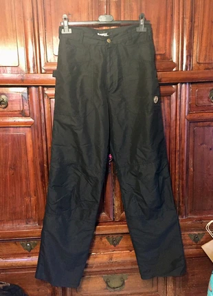 Pantalon satin noir en 36, état: Très bon état, taille: S / 36 / 8, 2,00 €, 2,80 € Protection acheteurs incluse