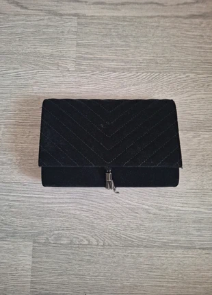 Pochette noir velours neuf, brand: Zara, condition: New without tags, €15.00, €16.45 includes Buyer Protection