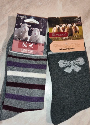 Set 2 paia di calze donna tg 35/40, condizioni: Nuovo con cartellino, taglia: S | 35-38, €7.00, €8.05 include la Protezione acquisti