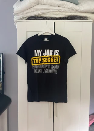 T-shirt noir – Taille M – 1€, marca: Gildan, estado: Muy bueno, tamaño: M, 1,00 €, 1,75 € Protección al comprador incluida