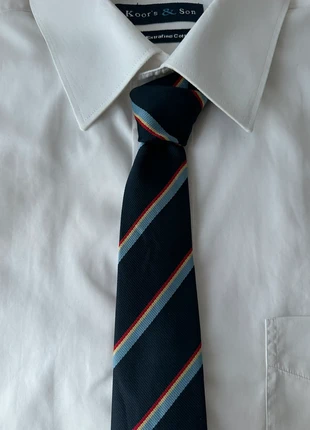 Cravate bleu marine à rayures – Rafar Linea Professionale Roma, marca: Vintage Dressing, estado: Muito bom, €7.00, €8.05 inclui Proteção do Comprador