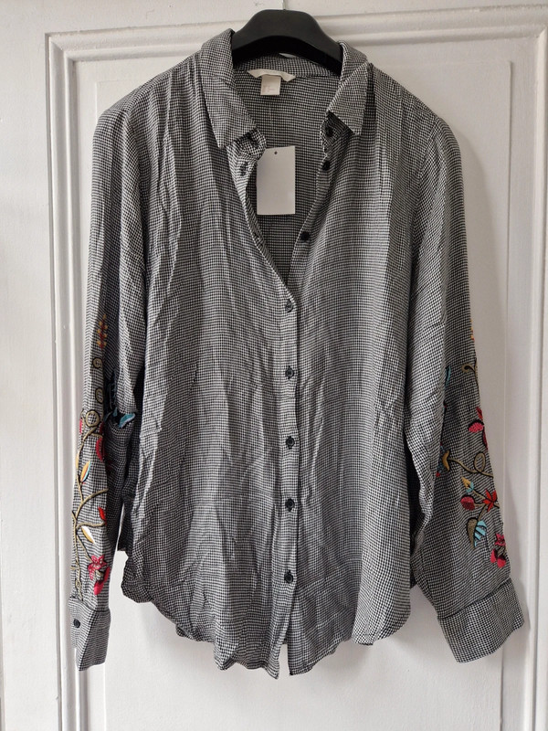 Chemise pied de poule h&m hotsell