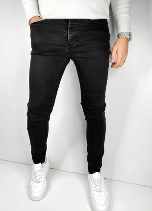 Jeans slim noir Boohoo man W32, marque: Boohoo, état: Très bon état, taille: L, 15,00 €, 16,45 € Protection acheteurs (Pro) incluse