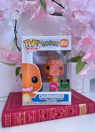 Funko Pop Pokémon #455 | Charmander Flocked | 2020 Spring Convention Exclusive | Mint Condition., brand: Pokémon, condition: Very good, size: Preemie, up to 44cm, €55.00, €58.45 includes Buyer Protection