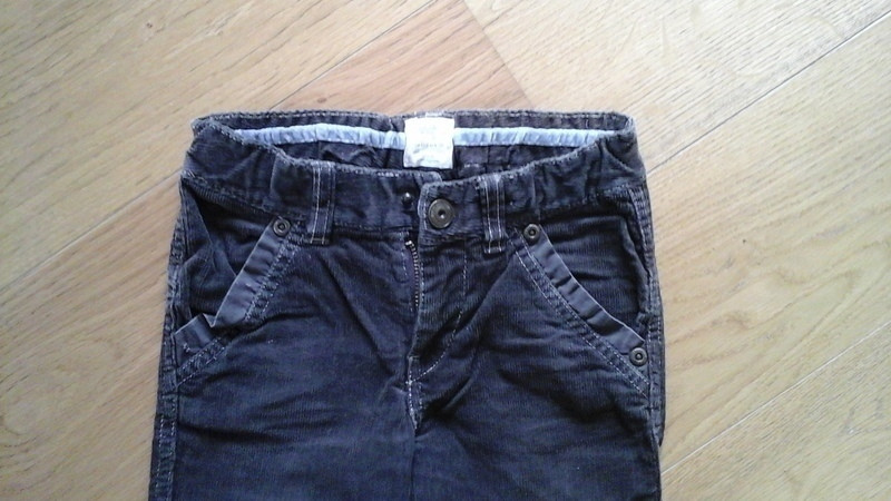 Pantalon velours marron H&M 2