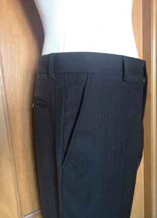 👄 Pantalón de vestir mujer negro 70% lana 👄, état: Très bon état, taille: 4XL / 48 / 20, 6,00 €, 7,00 € Protection acheteurs incluse