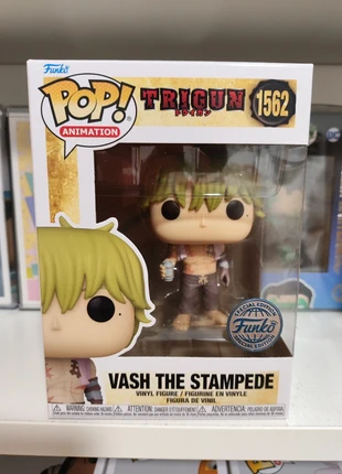 Funko Pop Vash The Stampede 1562 Trigun, marque: Funko, état: Très bon état, taille: Prématuré, jusqu'à 44cm, 19,90 €, 21,60 € Protection acheteurs incluse