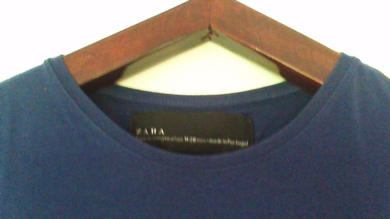 T-shirt bleu Zara 3