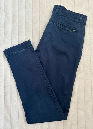 Pantalón chino Lacoste talla 38 Slim Fit azul marino, marque: Lacoste, état: Satisfaisant, taille: W29 | FR 38, 5,50 €, 6,48 € Protection acheteurs incluse