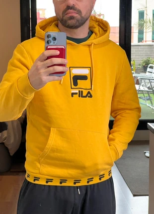 Sudadera amarilla fila m capucha algodon, marque: FILA, état: Très bon état, taille: M, 19,95 €, 21,65 € Protection acheteurs incluse