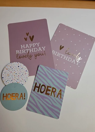 Cadeaukaartjes set verjaardag, estado: Nuevo sin etiquetas, 3,95 €, 4,85 € Protección al comprador Pro incluida