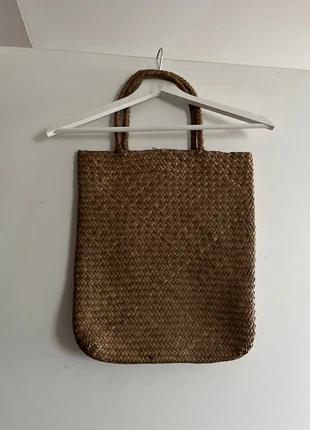 Sac style totebag tressé osier paille neuf artisanat, état: Neuf avec étiquette, 12,00 €, 13,30 € Protection acheteurs incluse