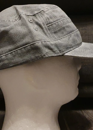 Grey Washed Cotton Cadet Cap Buckle Adjustment, condition: New with tags, size: One size, £4.50, £5.43 includes Buyer Protection