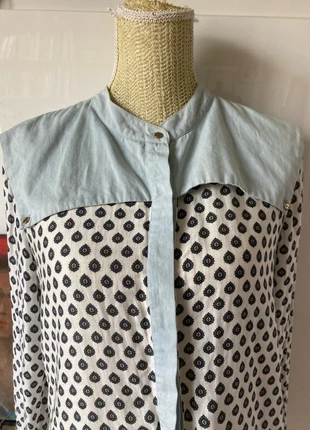 Blouse coton et soie Valentine Gauthier, marca: Valentine Gauthier, estado: Novo sem etiquetas, tamanho: L / 40 / 12, €40.00, €42.70 inclui Proteção do Comprador