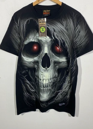 Tee Shirt Goth Graphique Vintage 2000’s (Glow In The Dark) Rock Chang, marque: Rock Chang, état: Très bon état, taille: M, 32,00 €, 34,30 € Protection acheteurs (Pro) incluse