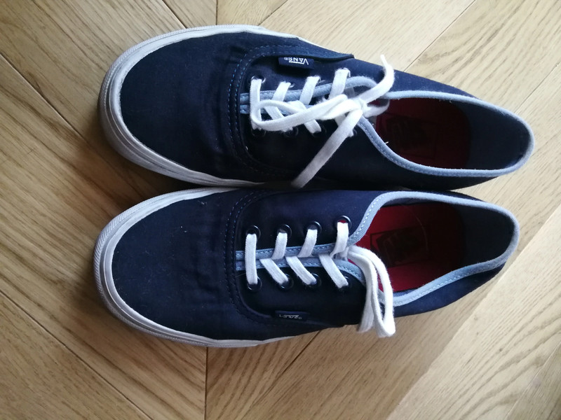 Vans hotsell authentic bleu