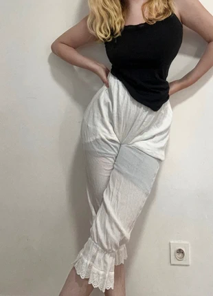 Vintage Louis XVI Style Pajama Pants – Taille S à L – NEUF, brand: LOOK, condition: Good, size: M / 38 / 10, €7.00, €8.05 includes Buyer Protection