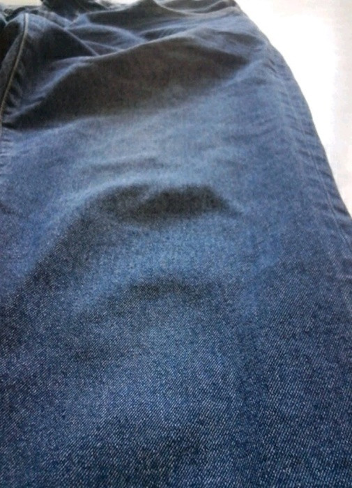 Pantalon jean slim bleu 2