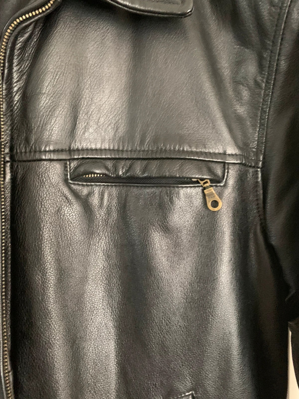 Lakeland men’s large deep brown fine leather jacket | Vinted