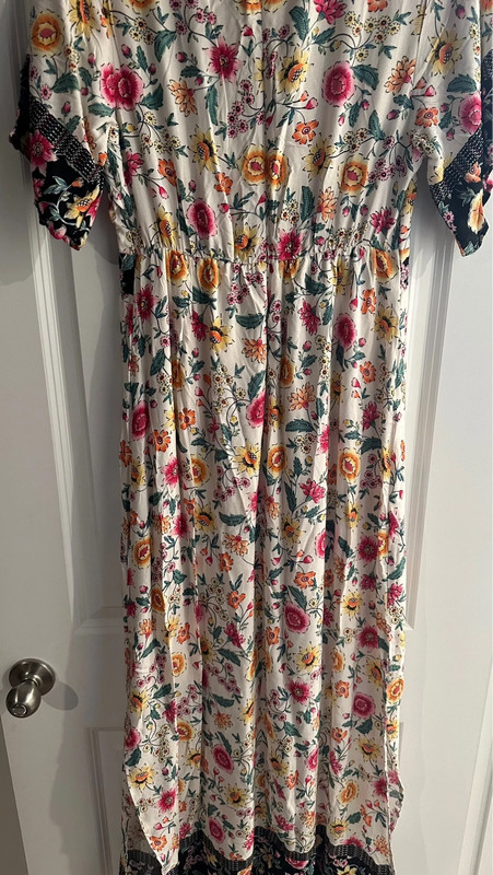 Beautiful floral spring dress 3