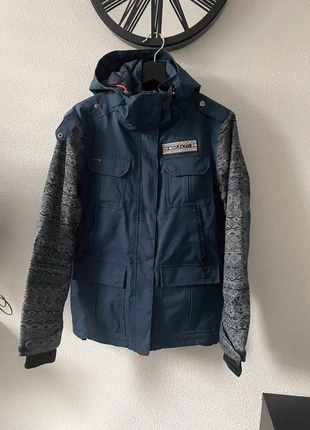 Skijas/Snowboardjas Brunotti blauw, merk: BRUNOTTI, staat: Heel goed, maat: M / 38 / 10, € 23,00, € 24,85 inclusief Kopersbescherming