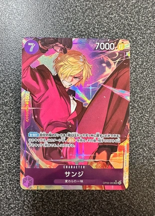 Sanji Op09-065 sr v2 Jap, marca: Bandai, estado: Muito bom, €11.00, €12.25 inclui Proteção do Comprador