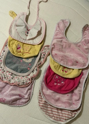 Set 10 bavette neonata, marque: Set, état: Très bon état, 5,00 €, 5,95 € Protection acheteurs incluse