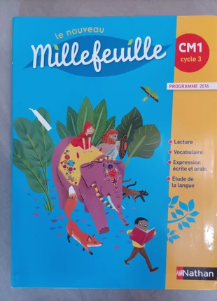 CM1 Français Nathan Millefeuille, estado: Nuevo con etiquetas, 7,00 €, 8,05 € Protección al comprador incluida