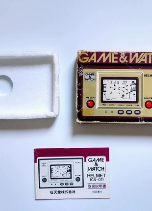 Caja original para Game & Watch Helmet (CN-07), état: Satisfaisant, 39,00 €, 41,65 € Protection acheteurs incluse
