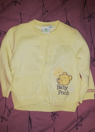 Gilet Winnie l'ourson., marca: Disney, estado: Muy bueno, tamaño: 3-6 meses / 62 cm, 2,00 €, 2,80 € Protección al comprador incluida