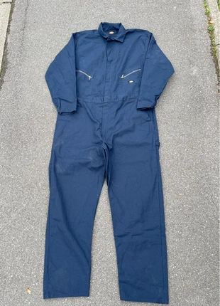 The vintage 1990’s dickies jumpsuit/combinaison single knee workwear bleu - Taille 3XL, marque: Dickies, état: Très bon état, taille: XXXL, 30,00 €, 32,20 € Protection acheteurs (Pro) incluse
