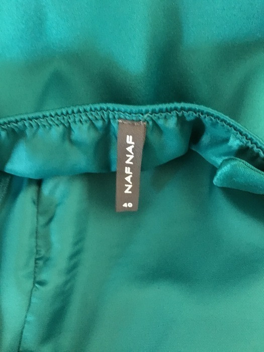 Robe turquoise Naf Naf 4