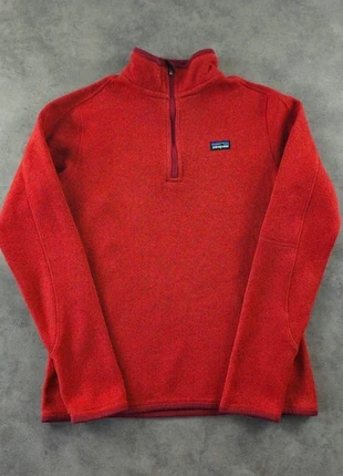 Pull Polaire Half Zip 1/4 Zip Col Camionneur Patagonia Rouge Logo Brodé Taille S, marque: Patagonia, état: Très bon état, taille: S / 36 / 8, 50,00 €, 53,20 € Protection acheteurs incluse