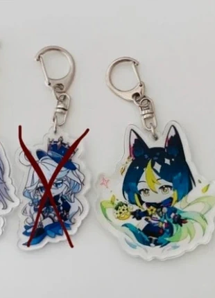 genshin impact 4 keychains, état: Neuf sans étiquette, 8,00 €, 9,10 € Protection acheteurs incluse