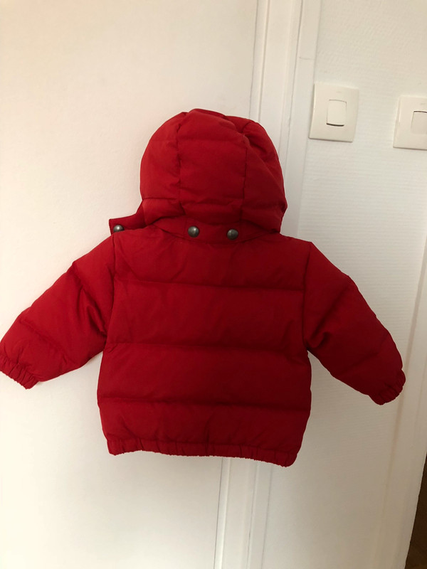 Doudoune Enfant Rouge Ralph Lauren 12 mois Vinted