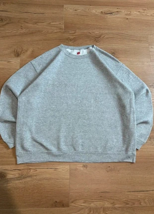 Sweat crewneck vintage hanes gris clair taille XL, marca: Hanes, estado: Bom, tamanho: XL, €10.00, €11.20 inclui Proteção do Comprador Pro