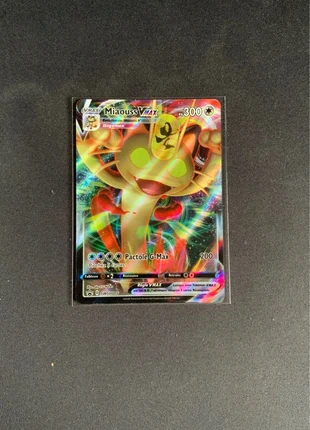 Miaouss Vmax SWSH005 promos épée et bouclier, marque: Pokémon, état: Bon état, 6,00 €, 7,00 € Protection acheteurs incluse