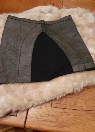 Jupe en peau, brand: April May, condition: Very good, size: S / 36 / 8, €12.00, €13.30 includes Buyer Protection