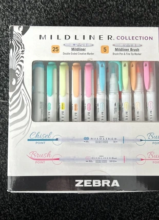 Mildliner collection, brand: Zebra, condition: New with tags, £12.00, £13.30 includes Buyer Protection