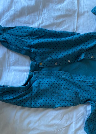 Gap romperpakje turquoiseblauw met donkerblauwe sterren jongen, marca: GAP, estado: Novo sem etiquetas, tamanho: 1-3 meses / 56 cm, €4.00, €4.90 inclui Proteção do Comprador