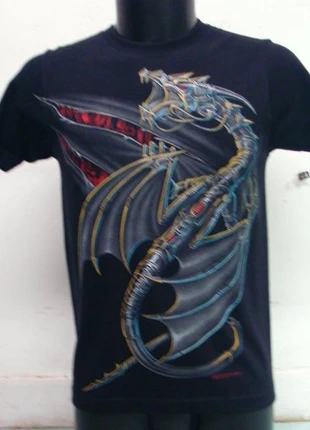 T-shirt dragon, estado: Novo sem etiquetas, tamanho: S, €10.00, €11.20 inclui Proteção do Comprador