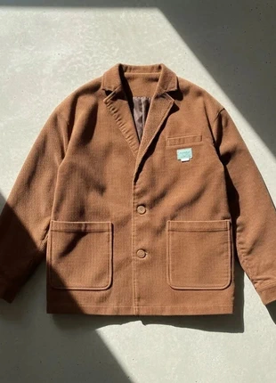 Veste Blazer Marron Velours – Chic / Streetwear / Vintage / Automne, estado: Muito bom, tamanho: M, €64.90, €68.85 inclui Proteção do Comprador