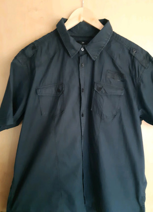 Hemd, dunkelgrau, marque: Angelo Litrico, état: Bon état, taille: XXXL, 3,50 €, 4,38 € Protection acheteurs incluse