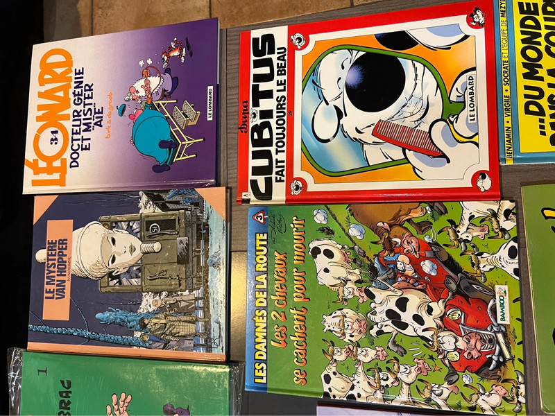 Divers bd bande dessinée les psy Mam’goudig Snoopy Télérama ducobu cubitus Etc 4