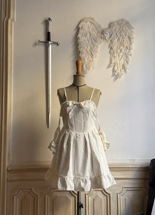 Robe blanche Lolita cosplay, marque: Lolita, état: Neuf avec étiquette, taille: M / 38 / 10, 19,00 €, 20,65 € Protection acheteurs incluse