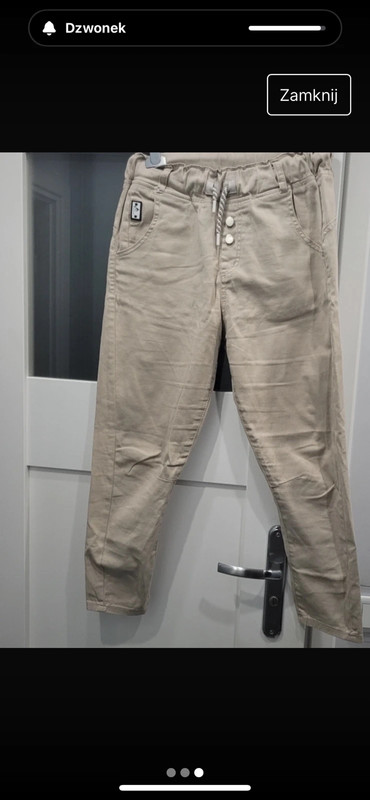 Spodnie bawełniane BLM