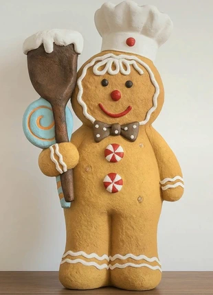 Gingerbread con luci LED 40 cm, marque: PROGRESS, état: Neuf sans étiquette, 22,90 €, 24,75 € Protection acheteurs incluse