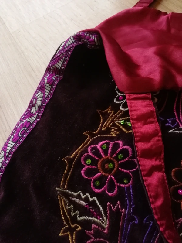 Sac pochette velours - photo numéro 2