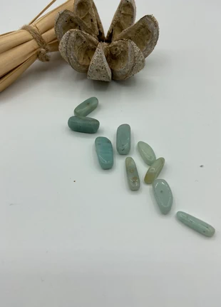 Lot de perle Amazonite, estado: Novo sem etiquetas, €4.00, €4.90 inclui Proteção do Comprador